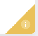 An orange warning ribbon in a card's corner