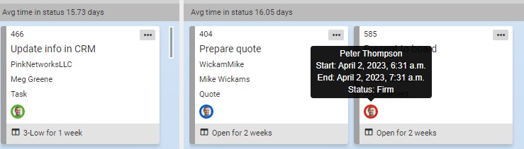 Scheduling TL